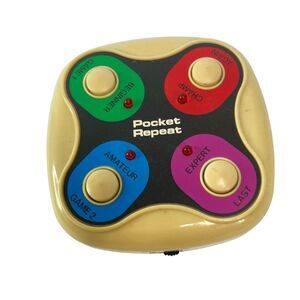 Vintage Radio Shack Electronic Pocket Repeat Handheld Game‎ Working TESTED